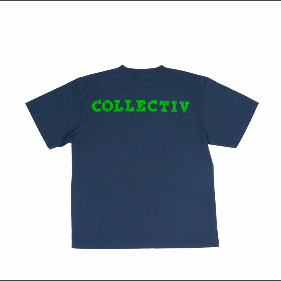 Staple Tee - Blue/ Green