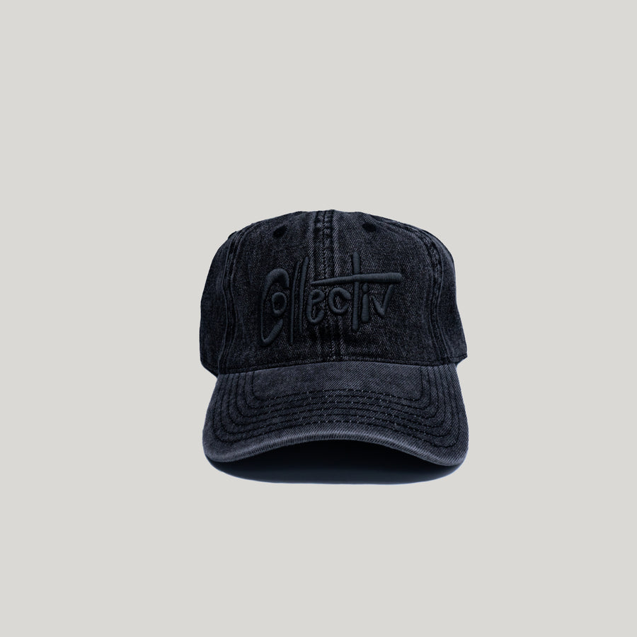 Black Denim - Dad Hat