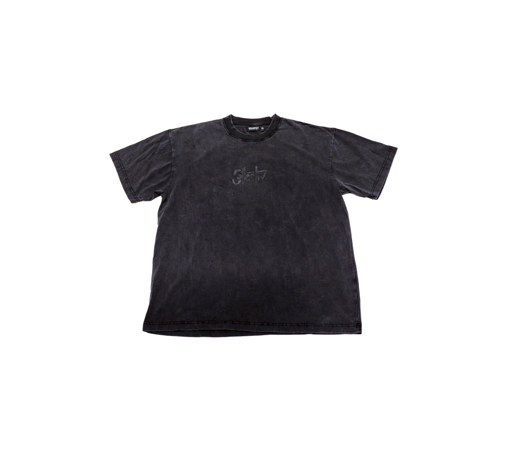 SIGNATURE TEE - VINTAGE BLACK / BLACK