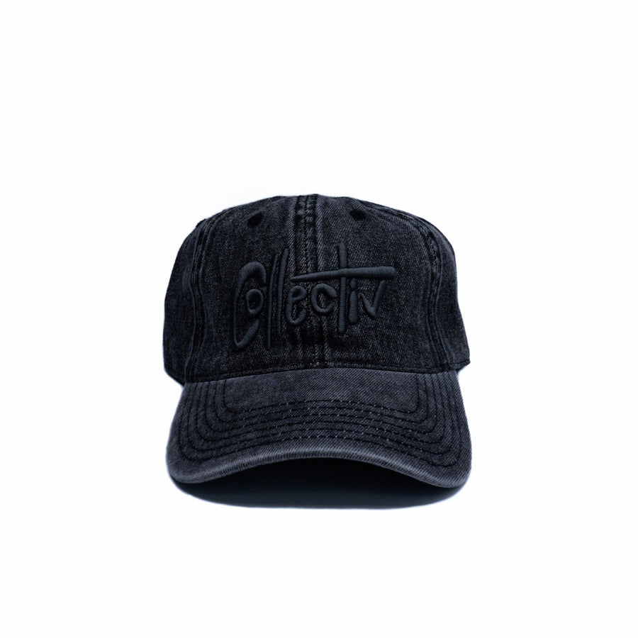 Black Denim - Dad Hat