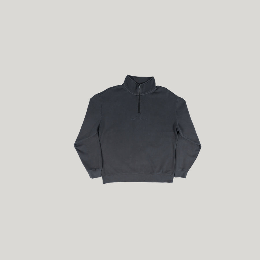 Quarter Zip Pullover - Gray