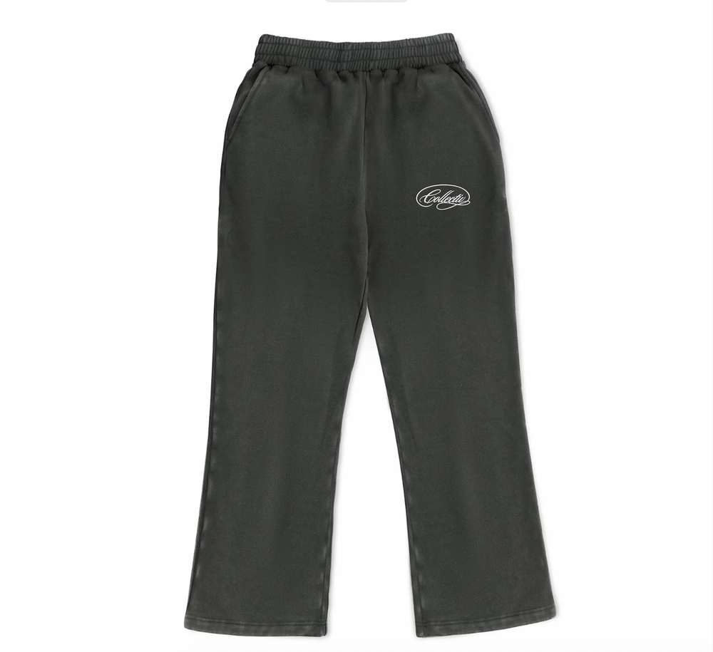 CURSIVE STRAIGHT LEG SWEATPANT