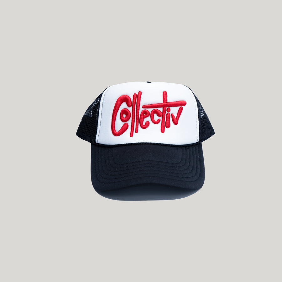 Collectiv Trucker - Black/ White
