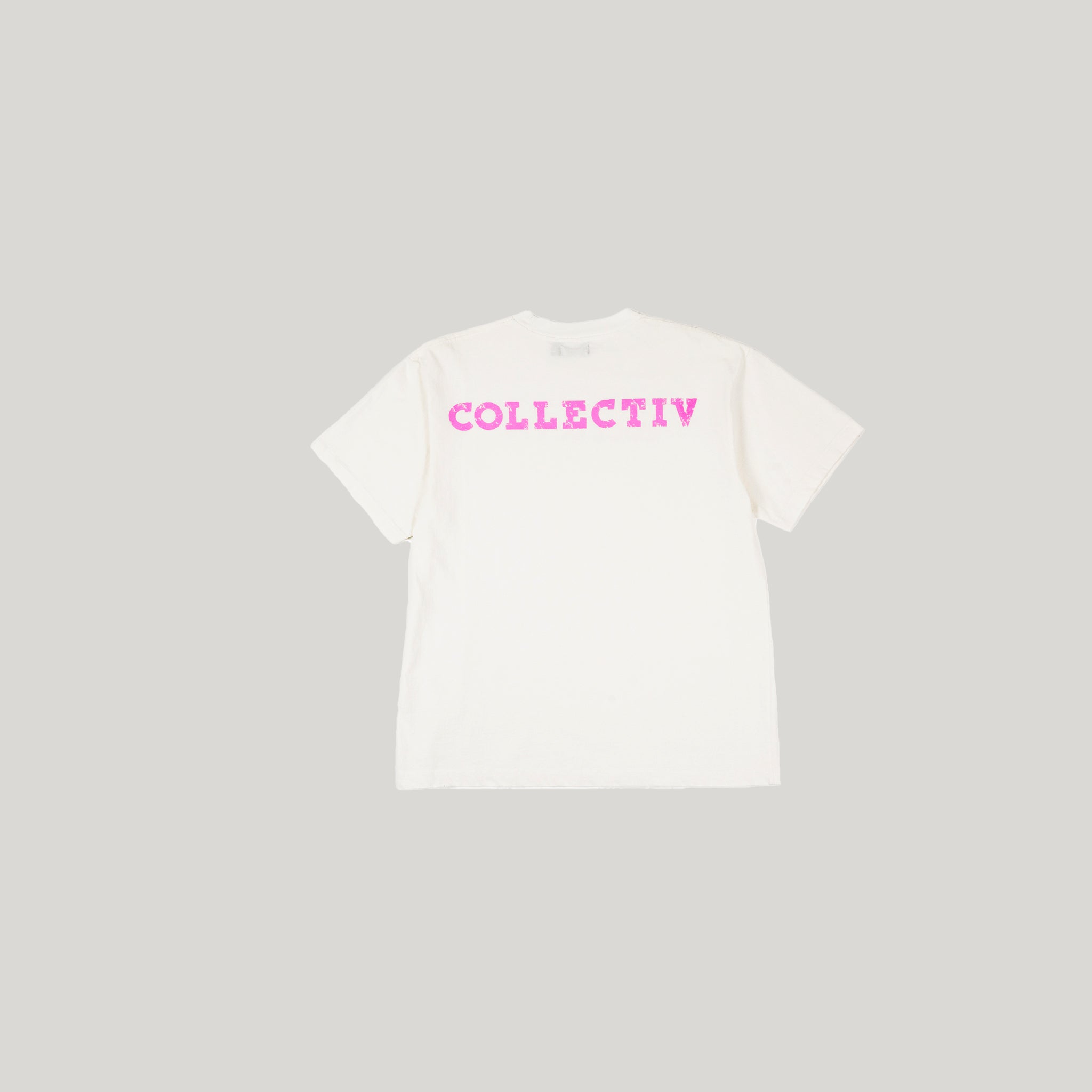 Staple Tee - White/ Bubblegum