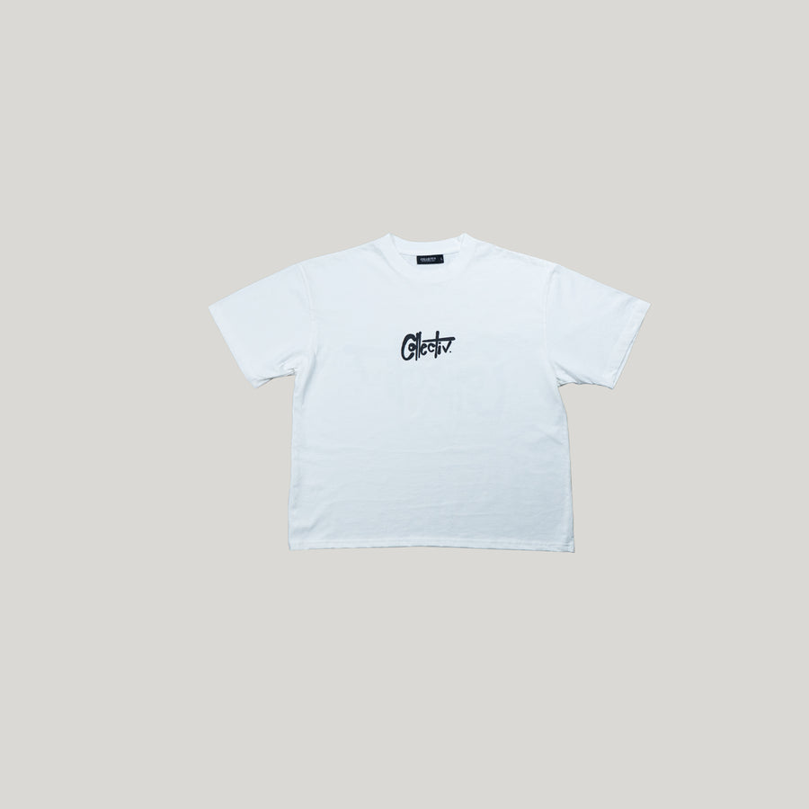 Signature Tee - White/Black