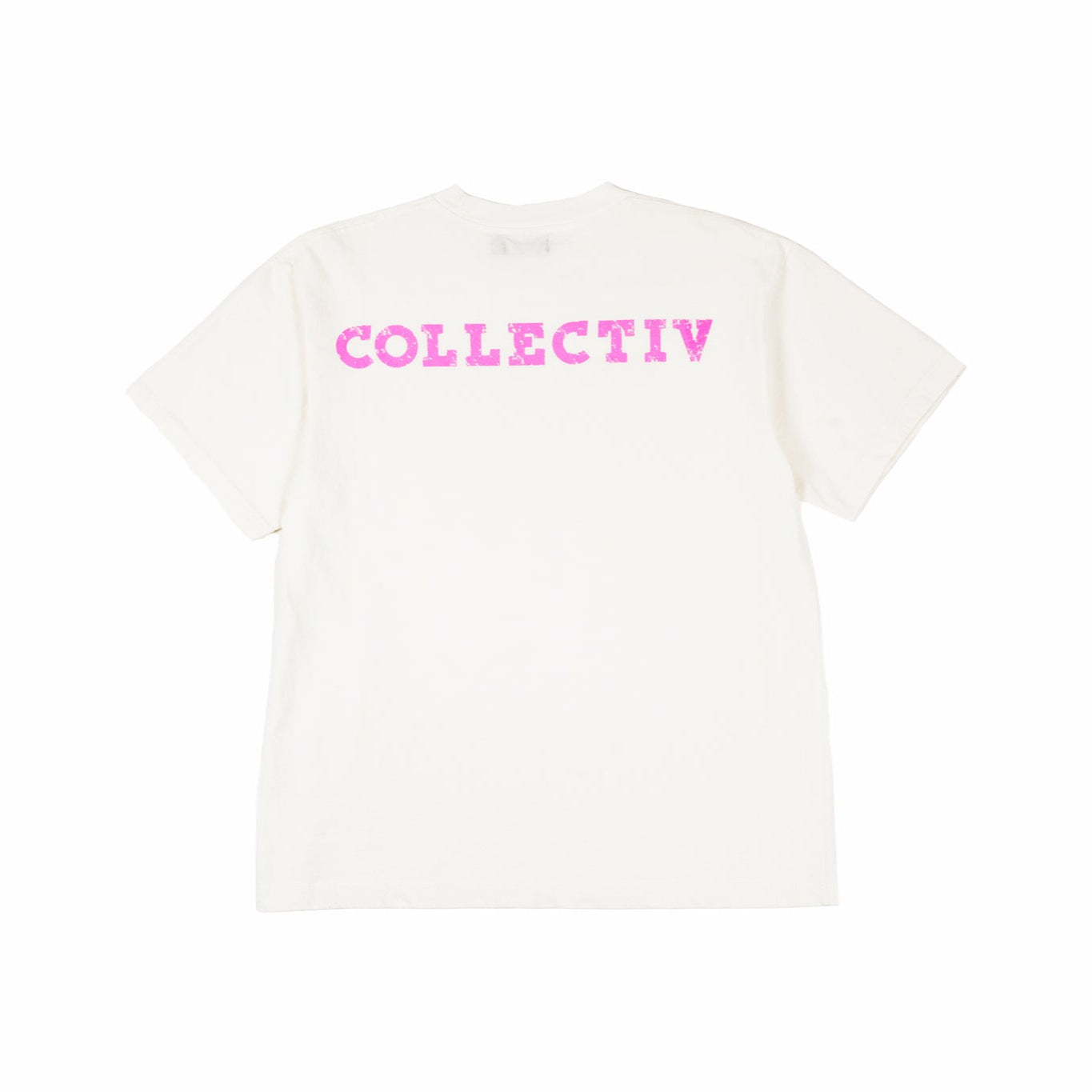 Staple Tee - White/ Bubblegum