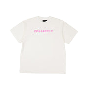 Staple Tee - White/ Bubblegum