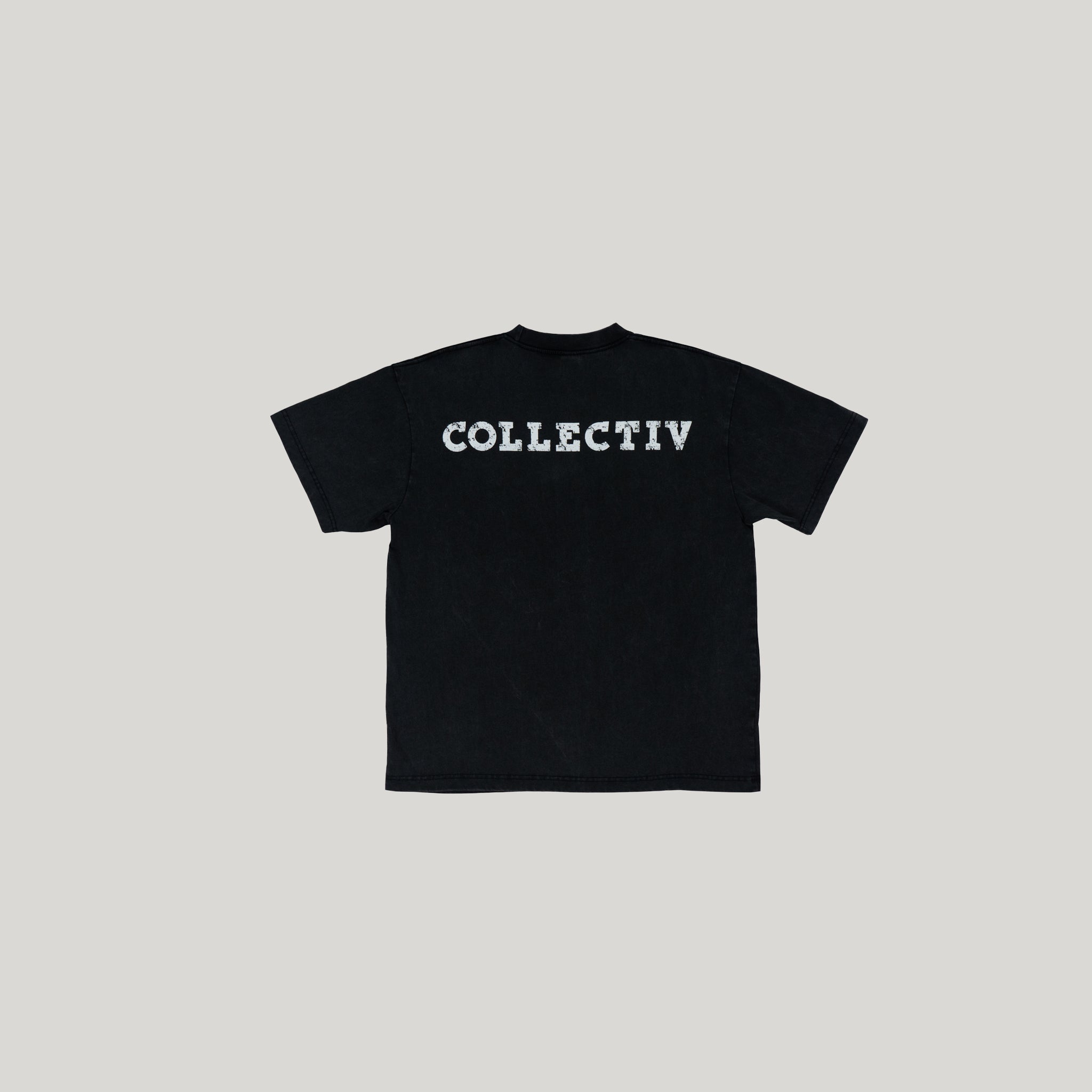 Staple Tee - Vintage Black/ White