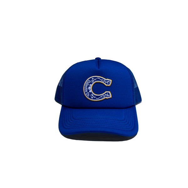 Blue Horseshoe Hat
