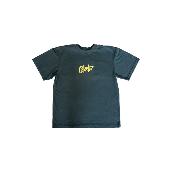 SIGNATURE TEE - FOREST GREEN / YELLOW