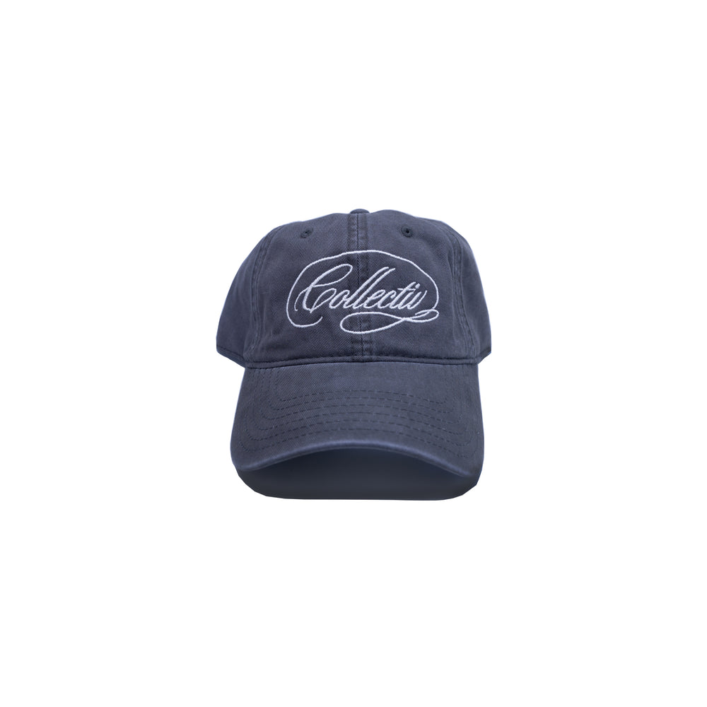 DISTRESSED CURSIVE DAD HAT